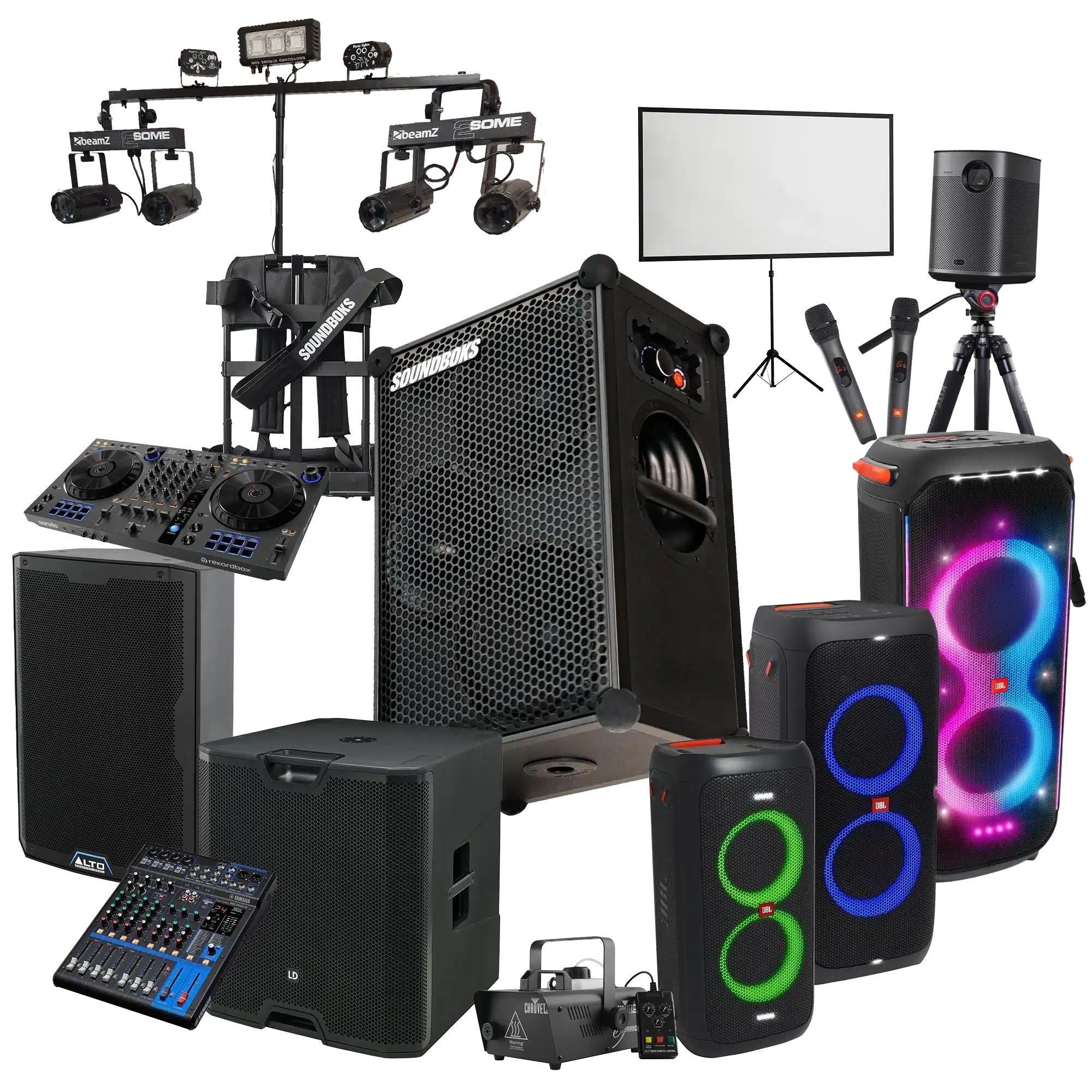 AirSound Location matériel sono haut parleur Lausanne